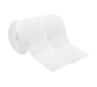 PLAFOPE Lingettes Dissolvantes Absorption Rapide pour Vernis à Ongles 2 Rouleaux 1000 Pièces en Papier Blanc et Portable pour Soins des Ongles à Domicile Déplacement