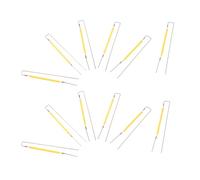 PLAFOPE Lot De 10 Ampoules LED À Filament Pour Camping En Acier Jaune