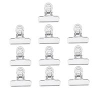 PLAFOPE Lot De 10 Pinces à Ongles Transparentes 38 Mm Multi-usages En Plastique Pour Extensions D’ongles, Fixation Gel Nail Art, Usage Professionnel Et Débutants, Maintien Pointes Séchage