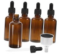 PLAFOPE Lot De 12 Flacons Compte-gouttes En Verre Avec Entonnoir De Voyage Pour Un Remplissage Facile