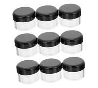 PLAFOPE Lot de 15 Pots De Crème De Voyage Flacons Distributeurs pour Crème Récipients en Plastique pour Émulsion Étui De Rangement pour Maquillage Petites Bouteilles pour Liquides