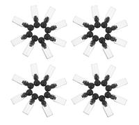 PLAFOPE Lot de 150 Mini Flacons D'échantillons de Parfum en Verre Transparent 0,5 Ml avec Bouchons Anti-fuite à Bille, pour Huiles Essentielles, Voyages et Tests Olfactifs, Contenants