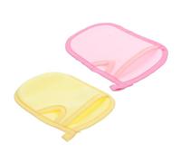 PLAFOPE Lot De 2 De Bain Pour Bébé Accessoires De Bain En Pva Gommage Visage Confortable Et Portable Pour Garçons Et Filles