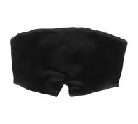 PLAFOPE Lot de 2 Masques de Sommeil en Fausse Soie Noire Longue Taille Occultant Total Rafraîchissants et Doux au Toucher Confort Anti-Pression Yeux Masque de Nuit pour Voyage et