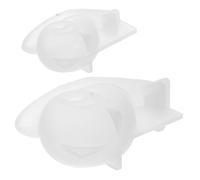 PLAFOPE Lot de 2 Moules en Silicone Souple pour Résine D’Escargot, Réutilisables, Grands et Petits, Faciles à Démouler, Résistants la Déchirure, pour Artisanat et Décoration Maison,