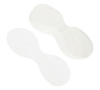 PLAFOPE Lot De 200 Coussinets Oculaires En Papier Jetable Double Épaisseur, Patchs Hydratants Doux En Coton 100% Pour Soin Des Yeux, Usage Unique, Soins Beauté Et Hydratation, Épais Et Respirant