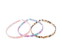 PLAFOPE Lot De 3 Bandeaux À Panneaux D'acide Acétique Pour Femmes -tête Chic Pour Cheveux Pour Décoration De Fête
