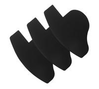 PLAFOPE Lot de 3 Cartes de Conception Ligne de Cheveux pour Hommes, Outil de Mise Barbe Noir, Gabarit Coiffure Précis, Adapté Salon et Usage Personnel, Modèle Barbe Homme Facile à