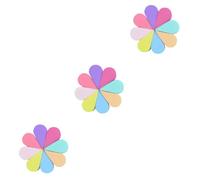 PLAFOPE Lot De 3 Éponges De Maquillage Élégantes En Forme De Pétale Texture Naturelle Pour Un Soin Doux De La Peau Et Un Démaquillage Optimal 8 Pièces X 3