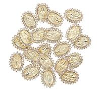 PLAFOPE Lot De 30 Breloques Décoratives Pour Ongles 3d En Acrylique Accessoires Nail Art Religieux Fournitures Pour Manucure à Domicile Salon Pour Bricolage Et Occasions Spéciales