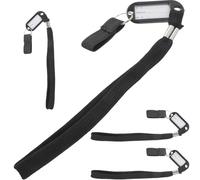 PLAFOPE Lot de 4 Dragonnes pour Canne de Marche Anti-perte, Bracelet Lanière Réutilisable en Nylon, Taille 1.5-2.5 Cm, Couleur Vive pour Randonnée et Usage Quotidien