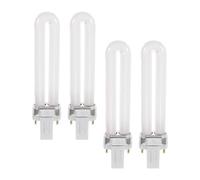 PLAFOPE Lot de 4 Tubes Lumineux UV 12 W pour Lampe à Ongles Tubulaire Lampe à Gel pour Ongles Séchage Rapide Gel Durée de Vie 2640 Heures