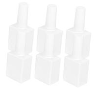 PLAFOPE Lot De 6 Flacons De Vernis À Rechargeables De 10 Ml Avec Brosse De Rangement