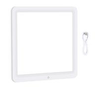 PLAFOPE Lumière d'appoint 30W en Acrylique Blanc, Panneau LED Tactile pour éclairage continu en Studios et tournages vidéo