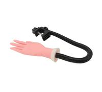 PLAFOPE Main Entraînement Manucure Flexible avec Articulation Modèle Artificiel pour Prothésiste Ongulaire et Formation Nail Art Accessoire Professionnel pour Gel et Pratiques Réalistes