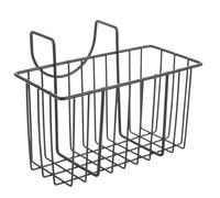 PLAFOPE Mangeoire Pratique pour Lapins Suspendue en Fer Stabilité et Séparation de L'urine pour Cage d'animaux Domestiques Noire