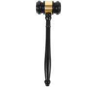 PLAFOPE Marteau de Juge Bois Pratique pour Vente aux Enchères Gavel Avocat Design Simple et Surface Lisse Cadeau pour Juge et Avocat