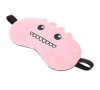 PLAFOPE Masque de Sommeil en Tissu Rose Design Cartoon Créatif, Confortable à Porter, S'adapte Parfaitement Visage, pour Avion et Conférences