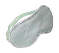PLAFOPE Masque de Sommeil pour Bébé en Soie Naturelle Masque Occultant Vert Léger et Lavable en Machine Favorise un Sommeil Réparateur pour Sieste et Voyage Cache-Yeux Pratique et