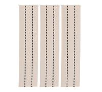 PLAFOPE Mèches de Lampe à Pétrole Mèche Plate en Coton Beige Lot de 3 de 23x5 Cm, Combustion Propre Lanterne Tempête et Lampe à Pétrole en Camping