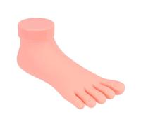PLAFOPE Modèle De Pratique Du Nail Art Mannequin Pied Droit Pour La Formation À La Manucure Sensation De Peau Réaliste Portable
