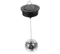 PLAFOPE Moteur pour Boule Disco Miroir 12 Cm en Plastique Léger Mode Son et Rotation Constante pour Fêtes la Maison et Soirées Disco