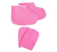 PLAFOPE Moufles de Paraffine aux Huiles Essentielles pour Mains et Pieds, Set de Manucure et Pédicure en Polyester, Rétention de Chaleur et Utilisation Pratique, pour Salons