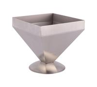 PLAFOPE Moule Acier Inoxydable Pyramides pour Plats Froids Moule Pratique pour Cuisine Presse Riz Ustensile de Cuisson Réutilisable et Antiadhésif
