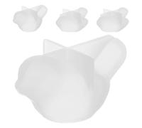PLAFOPE Moules Silicone pour Résine Oiseaux 4pcs Moules d'animaux pour Décor de Bureau et Activités Créatives DIY