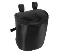 PLAFOPE Organisateur Suspendu pour Poussette Grande Capacité de Rangement, Tissu Noir, Installation Facile, Compartiments Multifonctionnels, pour Courses et Jogging
