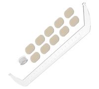 PLAFOPE Outil de Traçage des Sourcils Règle de Positionnement Transparente Guide de Mesure pour Maquillage Domicile et Stylisme Professionnel