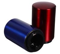 PLAFOPE Ouvre-bouteille sans Traces à Poussoir en Acier Inoxydable Automatique 2pcs Capteur Magnétique Design Compact et Utilisation Main pour Rassemblements en Plein Air