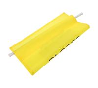 PLAFOPE Panneau D’Avertissement de Nettoyage Extensible Jaune 55-90 CM Banderole de Sécurité Suspendue pour Porte Panneau « Toilettes Fermées pour Nettoyage » Haute Visibilité Usage