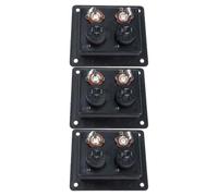 PLAFOPE Panneau de Câblage des Haut-parleurs de Scène Compact et Modulaire | Installation Rapide et Organisée, Bornier à Vis par Couleur, Gain de Place pour Événements en Direct