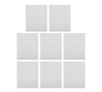 PLAFOPE Pastilles Adhésives Double Face Transparentes 800 Pcs Pâte à Fixer pour Fixation Murale Adhésif Repositionnable sans Trace pour Photos Posters Décorations et Objets Légers