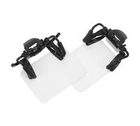 PLAFOPE Patch Occlusif pour Lunettes Ajustables de Tir à l'arc, 2pcs en Abs Léger Clip, Accessoire pour Archers Novices et Professionnels en Shooting