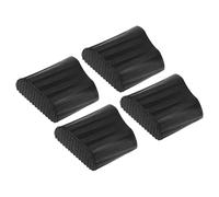 PLAFOPE Patins antidérapants en caoutchouc pour pieds d'échelle 40 x 20 mm lot de 4 pièces couvre-pieds d'échelle isolés pour échelle à chevrons