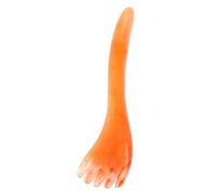 PLAFOPE Peigne de Massage Jade à Griffes Outil de Grattage pour Soins Du Visage et Points Dacupuncture Massage Manuel pour Rougeurs et Gonflements Accessoire Portable de