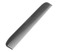 PLAFOPE Peigne Plat Professionnel en Plastique Abs Noir à Dents Fines, Petit Peigne de Séparation pour Coiffure, Adapté Tressage Démêlage, Outil Coiffure Homme et Femme, Usage Salon