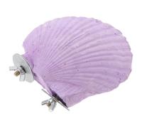 PLAFOPE Perchoir pour Oiseaux Pierre à Mâcher Support Perchoir à Perroquet avec Fixation Vis Interactif pour Cage Stimule Activité des Petits Oiseaux Couleur Aléatoire