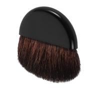 PLAFOPE Petit Pinceau à Blush et Correcteur Nylon 5 Cm Plat Doux Polyvalent pour Femmes Maquillage Voyage Retouche Compacte
