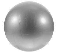 PLAFOPE Petite Balle de Yoga Ballon d'exercice en PVC Argenté 25cm, Renforcement du Tronc et Puissance de Poussée, pour Femmes Enceintes, Yoga et Musculation