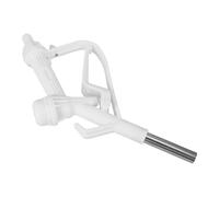 PLAFOPE Pistolet à Carburant Manuel pour Voiture Buse Droite, Tube 19 Mm, Acier Inoxydable Blanc, Buse de Remplissage D’urée, Compatible Système D’injection, Usage Automobile