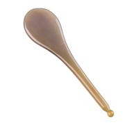PLAFOPE Planche de Massage Gua Sha en Corne de Yak Naturelle, Outil de Massage Facial 1 Pièce, Outil Beauté du Visage pour Stimulation des Points D’acupuncture et Amélioration Circulation