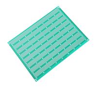PLAFOPE Plaque De Circuit Soudable 15x20 Cm pour Bricolage Électronique, Carte D'essai Simple Face Multifonction, Usage Laboratoire Et Maintenance, Matériau Fr4 Vert