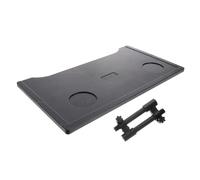 PLAFOPE Plateau de Fauteuil à Roues Antichoc Plastique Épais avec Porte-gobelet Amovible Table Mobile Multifonction pour Repas Lecture et Travail Accessoire Pratique pour Personnes