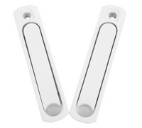 PLAFOPE Poignée de Fenêtre Coulissante Invisible 2pcs en Alliage de Zinc Rotation 360° Design Moderne Fermeture Baie Coulissante Sécurité Garçon et Filles pour Salons et Cuisines