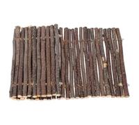PLAFOPE Pont Courbé en Bois pour Chinchillas et Lapins Zones D'activité Polyvalentes et Cachette Multifonctionnelle pour Temps de Jeu Actif en Cage