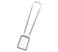 PLAFOPE Porte-Badge Étanche avec Cordon Protection pour De Crédit Et Cartes Professionnelles Design Pratique à Double Face pour Étudiants Et Employés