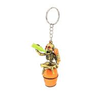 PLAFOPE Porte-clés en Caoutchouc Léger, Pendentif Créatif pour Clés et Paquet, Décoration pour Festival Halloween et Accessoires Originaux